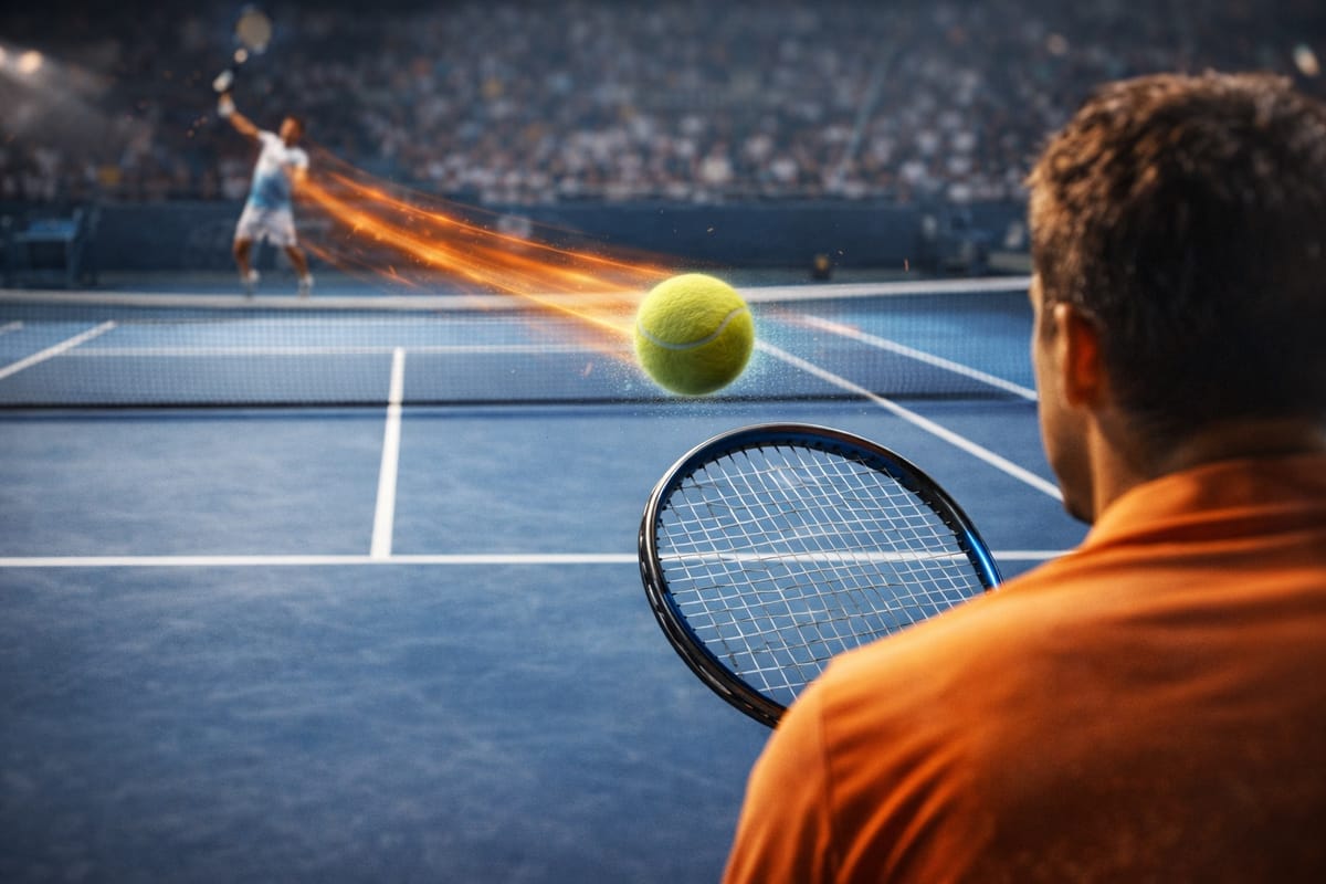 Tennis Vision: Tracking the Ball at 130 MPH