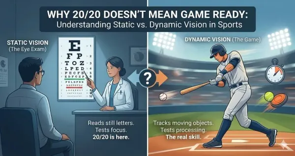Why 20/20 Vision Doesn't Mean You Can Hit a Fastball